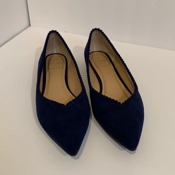 blue dress for baby girl Rockport Wide Width Sadie Ballet Flat | Women's | Navy | Size 7.5 main image 1